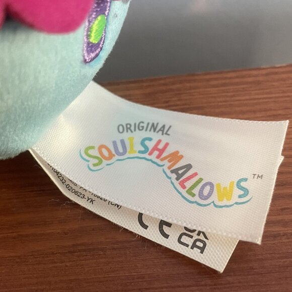 Squishmallows Resul Blacklight Clown Clip Plush - Picture 8 of 8